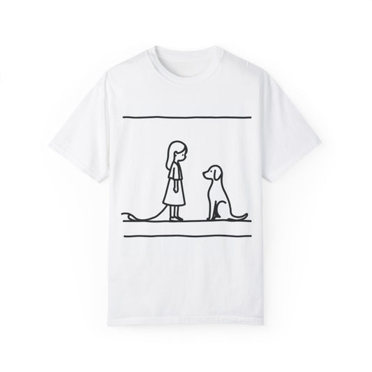 Copy of T-shirt pup n girl